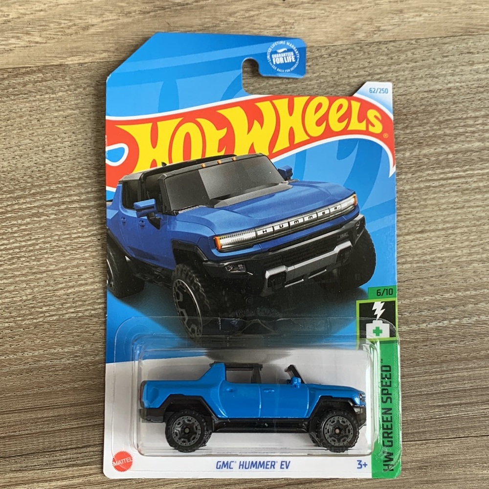 Hot Wheels GMC Hummer Blue EV Truck HW Electric Vehicle Hotwheels New 2024